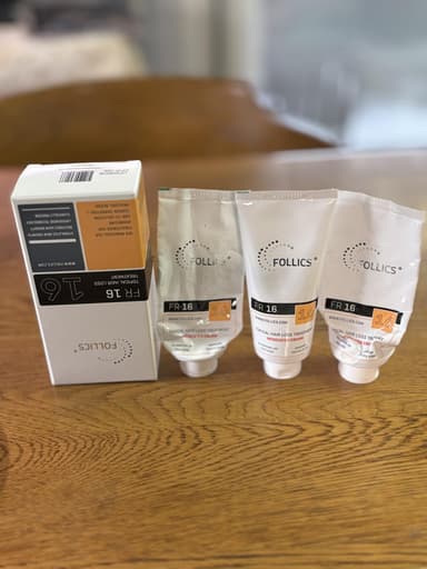 [FOLLICS]フォリックス FR16 クリーム(ミノキシジル16％) 【1本60ml】 レビュー投稿画像 サムネイル