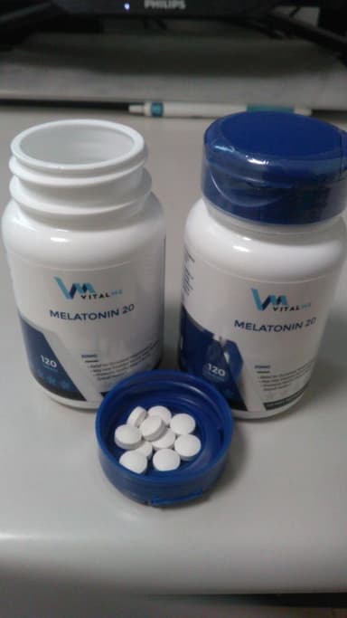 [VitalMe]バイタルミー メラトニン20mg 【1本120錠】 レビュー投稿画像 サムネイル