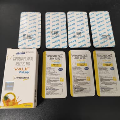 [レビトラジェネリック]バリフオーラルゼリー20mg(パイナップルフレーバー) 【1箱7袋】 レビュー投稿画像 サムネイル
