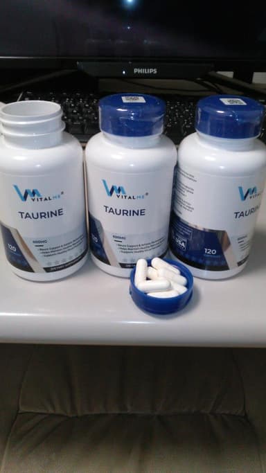 [VitalMe]バイタルミー タウリン600mg 【1本120カプセル】 レビュー投稿画像 サムネイル