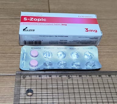 [ルネスタジェネリック]エスゾピック3mg 【1箱30錠】 レビュー投稿画像 サムネイル