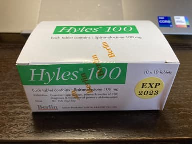 [アルダクトンジェネリック]ハイレス100mg 【1箱100錠】 レビュー投稿画像 サムネイル