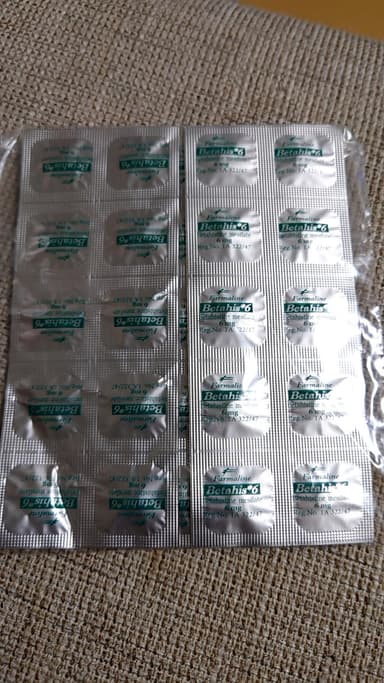 [メリスロンジェネリック]ベタヒス6mg 【1シート10錠】 レビュー投稿画像 サムネイル