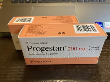 プロゲスタン200mg 【1箱30錠】 レビュー投稿画像 サムネイル