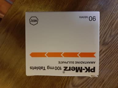 [シンメトレルジェネリック]PK-メルツ100mg 【1箱90錠】 レビュー投稿画像 サムネイル