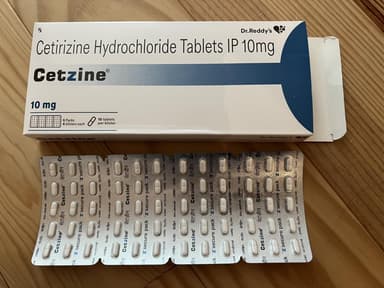 [ジルテックジェネリック]セトジン10mg 【1箱300錠】 レビュー投稿画像 サムネイル