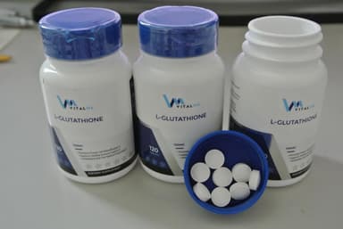 [VitalMe]バイタルミー L-グルタチオン100mg 【1本120錠】 レビュー投稿画像 サムネイル