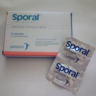 [イトリゾール海外版]スポラル100mg 【1箱4カプセル】 レビュー投稿画像 サムネイル