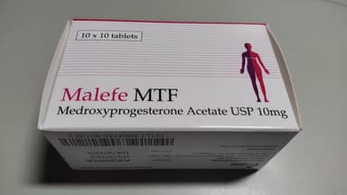 [プロベラジェネリック]マレフェMTF10mg 【1箱100錠】 レビュー投稿画像 サムネイル