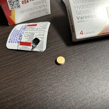 [レビトラジェネリック]バリマックス20mg 【1箱4錠】 レビュー投稿画像 サムネイル