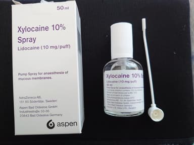 キシロカイン10％スプレー 【1本50ml】 レビュー投稿画像 サムネイル