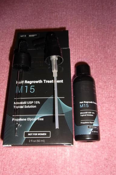 [REGROWTH LABS]リグロースラボ M15(ミノキシジル15％) 【1本60ml】 レビュー投稿画像 サムネイル