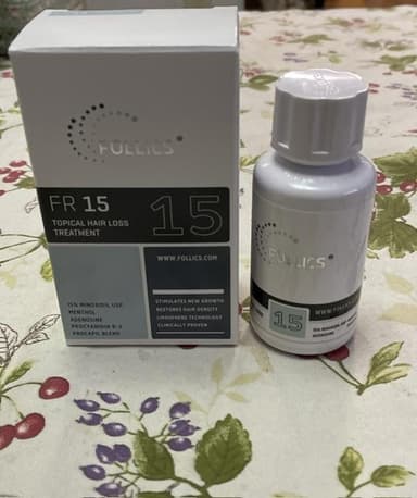 [FOLLICS]フォリックス FR15 ローション(ミノキシジル15％) 【1本60ml】 レビュー投稿画像 サムネイル