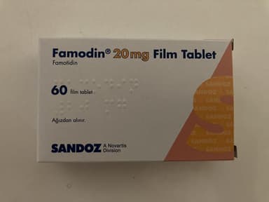 [ガスタージェネリック]ファモジン20mg 【1箱60錠】 レビュー投稿画像 サムネイル