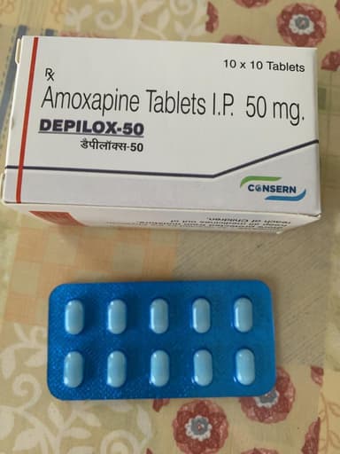 [アモキサンジェネリック]デピロックス50mg 【1箱100錠】 レビュー投稿画像 サムネイル