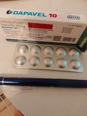 [フォシーガジェネリック]ダパベル10mg 【1箱10錠】 レビュー投稿画像 サムネイル