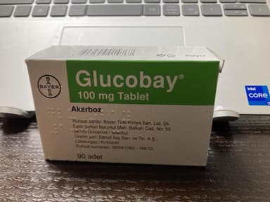 グルコバイ100mg 【1箱90錠】 レビュー投稿画像 サムネイル