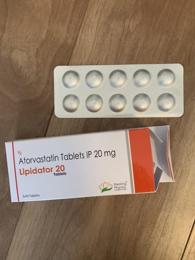 [リピトールジェネリック]リピダトール20mg 【1箱30錠】 レビュー投稿画像 サムネイル