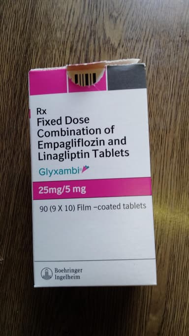 グリクサンビ25mg/5mg 【1箱90錠】 レビュー投稿画像 サムネイル