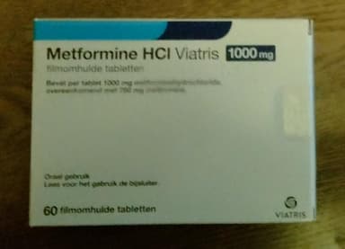 [メトグルコジェネリック]メトホルミン1000mg 【1箱60錠】 レビュー投稿画像 サムネイル