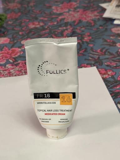 [FOLLICS]フォリックス FR16 クリーム(ミノキシジル16％) 【1本60ml】 レビュー投稿画像 サムネイル