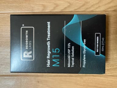 [REGROWTH LABS]リグロースラボ M15(ミノキシジル15％) 【1本60ml】 レビュー投稿画像 サムネイル