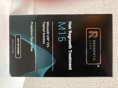 [REGROWTH LABS]リグロースラボ M15(ミノキシジル15％) 【1本60ml】 レビュー投稿画像 サムネイル