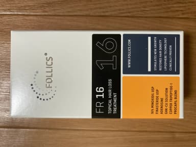 [FOLLICS]フォリックス FR16 クリーム(ミノキシジル16％) 【1本60ml】 レビュー投稿画像 サムネイル