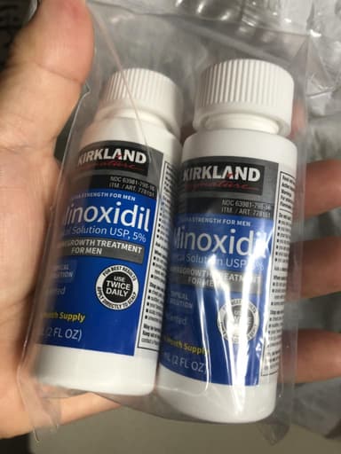 【新商品へ移行】[ロゲインジェネリック]カークランドミノキシジル5％ 【1本60ml】 レビュー投稿画像 サムネイル