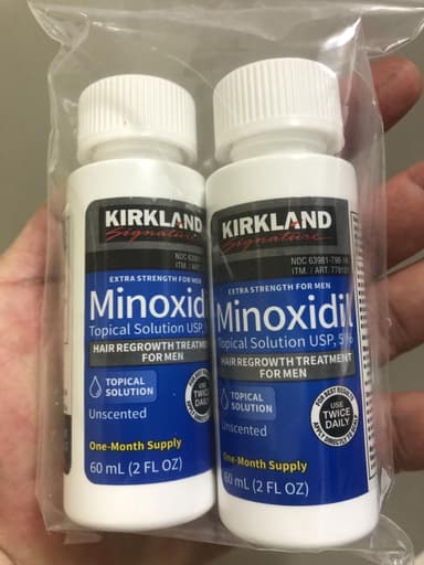 【新商品へ移行】[ロゲインジェネリック]カークランドミノキシジル5％ 【1本60ml】 レビュー投稿画像 サムネイル