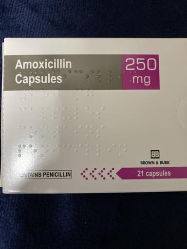 [サワシリンジェネリック]アモキシシリン250mg 【1箱21カプセル】 レビュー投稿画像 サムネイル