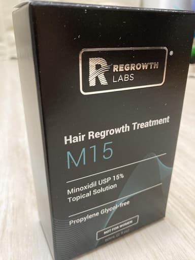 [REGROWTH LABS]リグロースラボ M15(ミノキシジル15％) 【1本60ml】 レビュー投稿画像 サムネイル