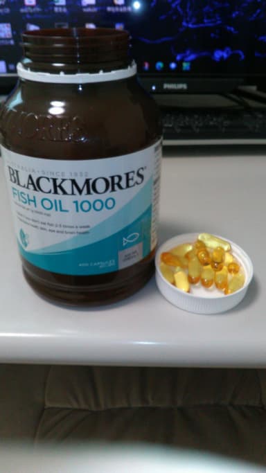 [Blackmores]フィッシュオイル1000mg 【1本400カプセル】 レビュー投稿画像 サムネイル