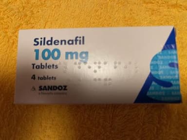 [バイアグラジェネリック]シルデナフィル100mg 【1箱4錠】 レビュー投稿画像 サムネイル
