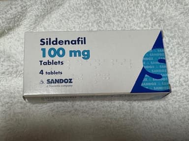 [バイアグラジェネリック]シルデナフィル100mg 【1箱4錠】 レビュー投稿画像 サムネイル