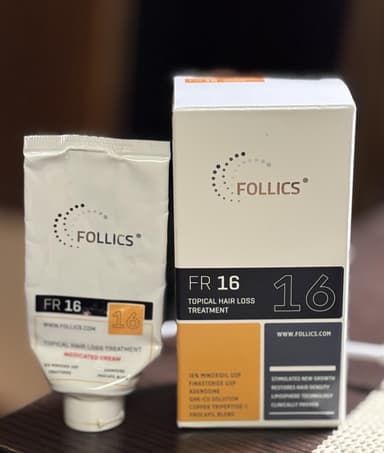 [FOLLICS]フォリックス FR16 クリーム(ミノキシジル16％) 【1本60ml】 レビュー投稿画像 サムネイル