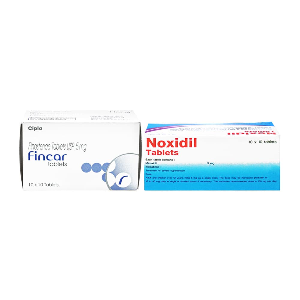 フィンカー5mg100錠+ノキシジル5mg100錠