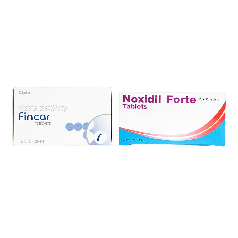 フィンカー5mg100錠+ノキシジル10mg100錠