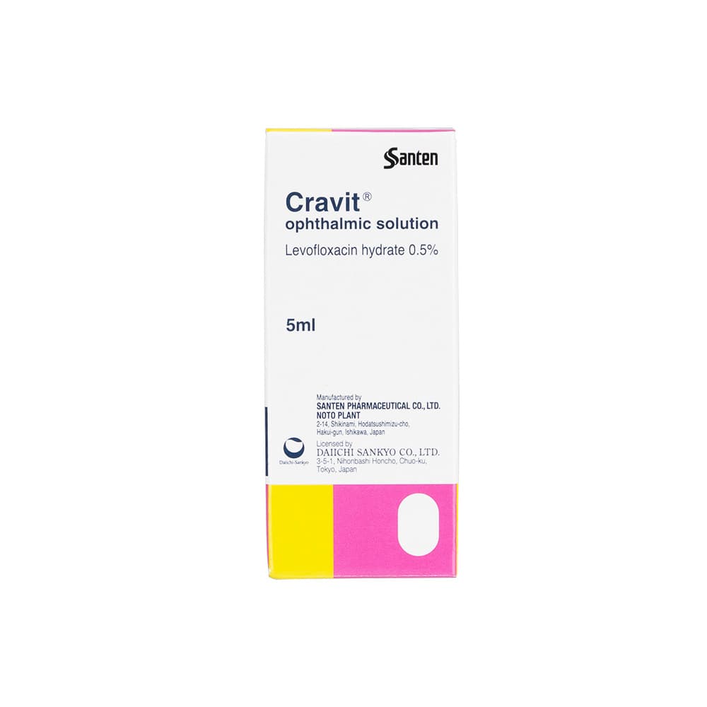 クラビット点眼薬(CravitOphthalmicSolution)