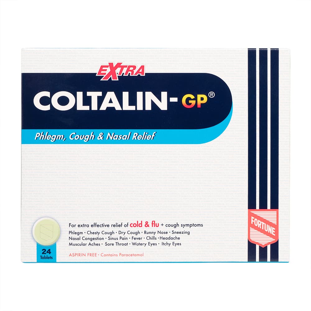 コルタリンGPエクストラ(総合感冒薬/咳止め成分入り) 【1箱24錠】