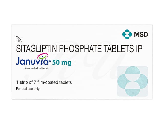 ジャヌビア50mg 【1箱7錠】