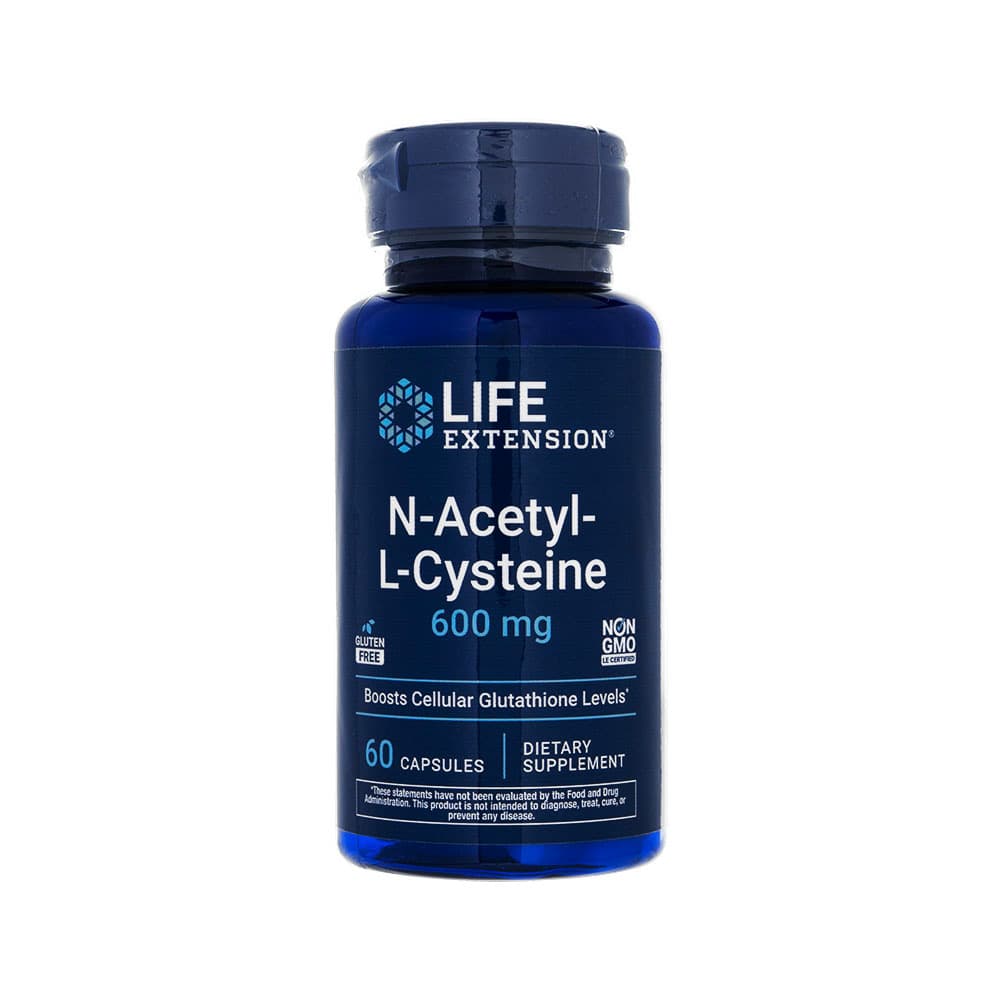[LIFE EXTENSION]NアセチルLシステイン600mg 【1本60カプセル】