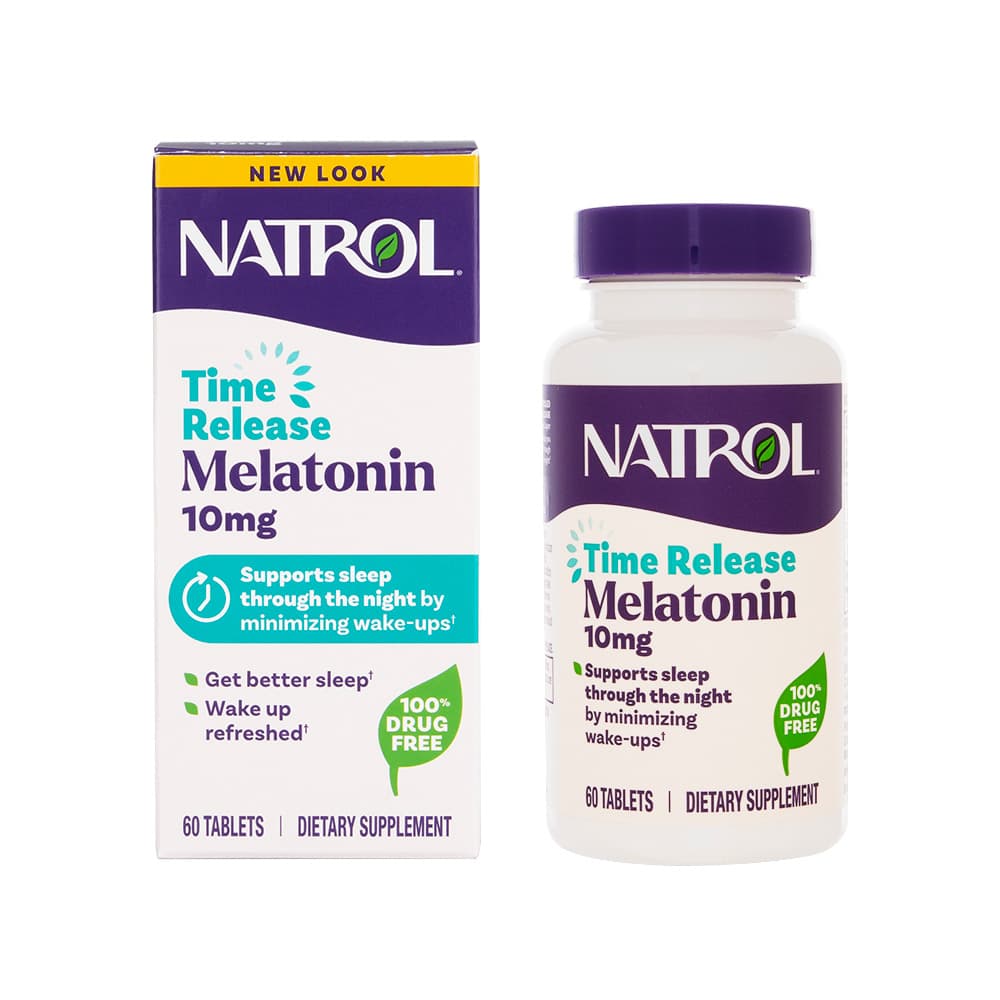 タイムリリースメラトニン10mg[NATROL] 【1本60錠】
