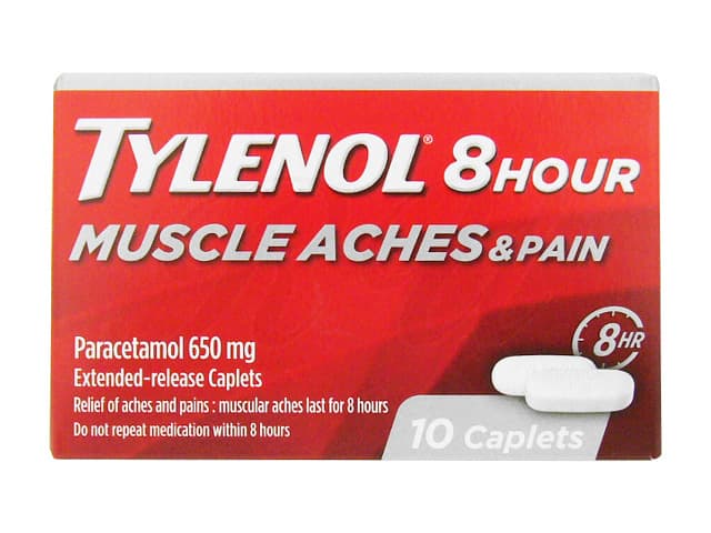 タイレノール8アワー650mg 【1箱10錠】
