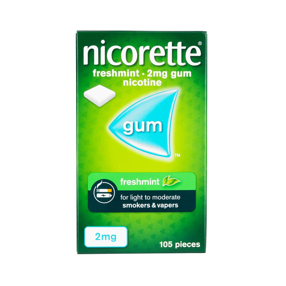 ニコレットガム ミント味(NicoretteGum)