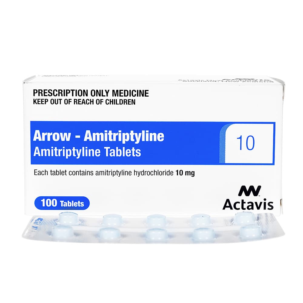[トリプタノールジェネリック]アミトリプチリン10mg 【1箱100錠】