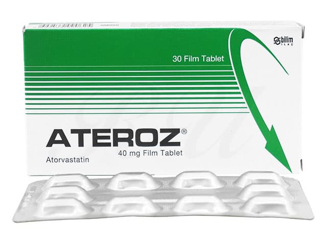[リピトールジェネリック]アテロズ40mg 【1箱30錠】