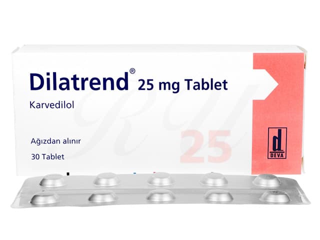[アーチストジェネリック]ディラトレンド25mg 【1箱30錠】