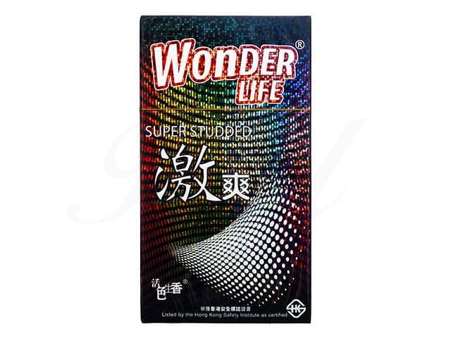 [WONDER LIFE]スーパースタディッド 激爽(コンドーム) 【1箱6個】