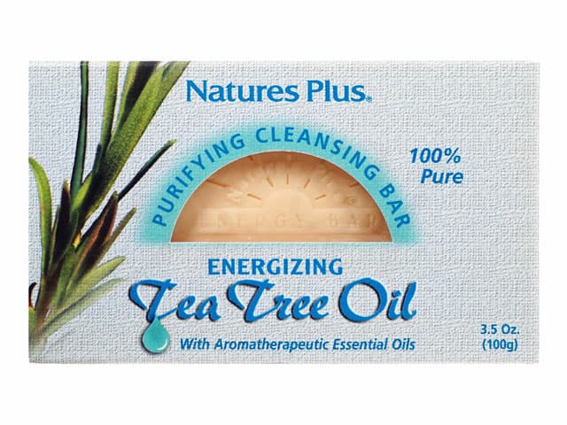 [NaturesPlus]エナジャイジングティーツリーオイルクレンジングバー 【1個100g】